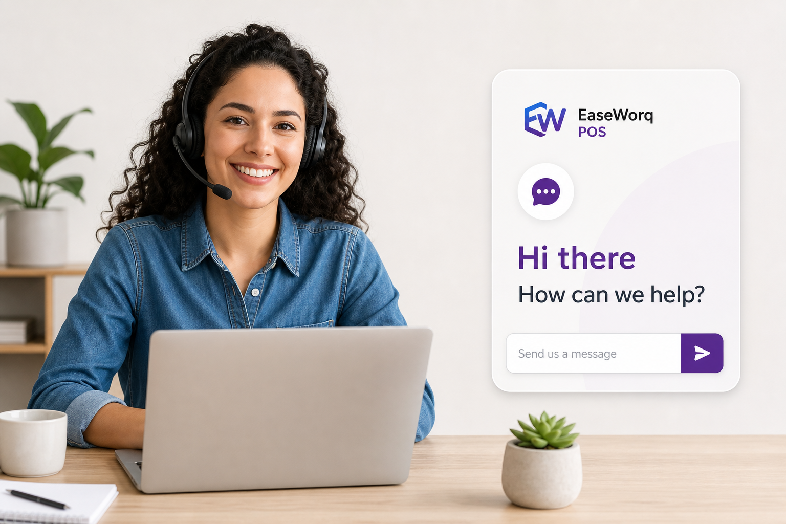 EaseWorq support team ready to help